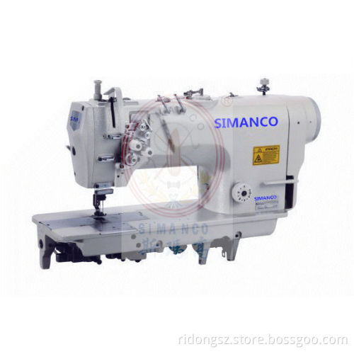 JG-8420D HIGH SPEED DIRECT DRIVE TWO NEEDLE LOCK STITCH MACHINE
